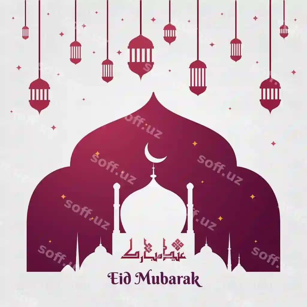 Jomehdagi asrangan chiroqlar Eid muborak | Mosque hanging lanterns eid mubarak