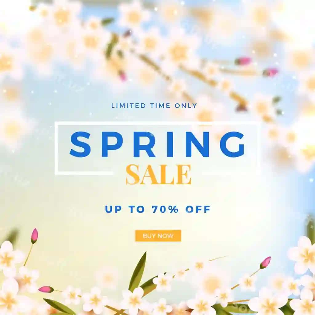 Blaer konsepsiya bahor sotuvi | Blurred concept spring sale
