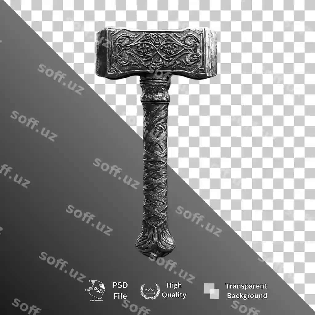 Hammer izolyatsiyalangan shaffof fon | Hammer isolated transparent background