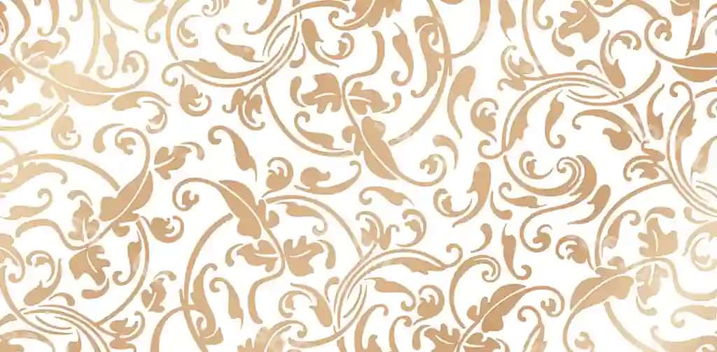 Vektor illustratsiya gulli beziy tekkan naqshli fonlar | Vector illustration floral ornamental seamlessly pattern backgrounds