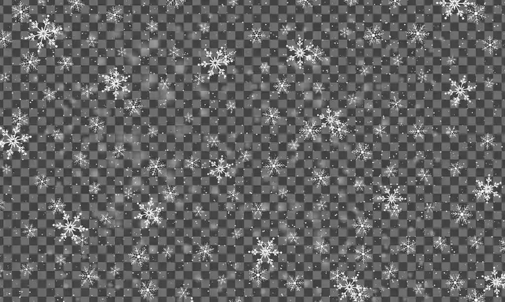 Yog'ayotgan qor fon vektor tasviri | Falling snow background vector illustration