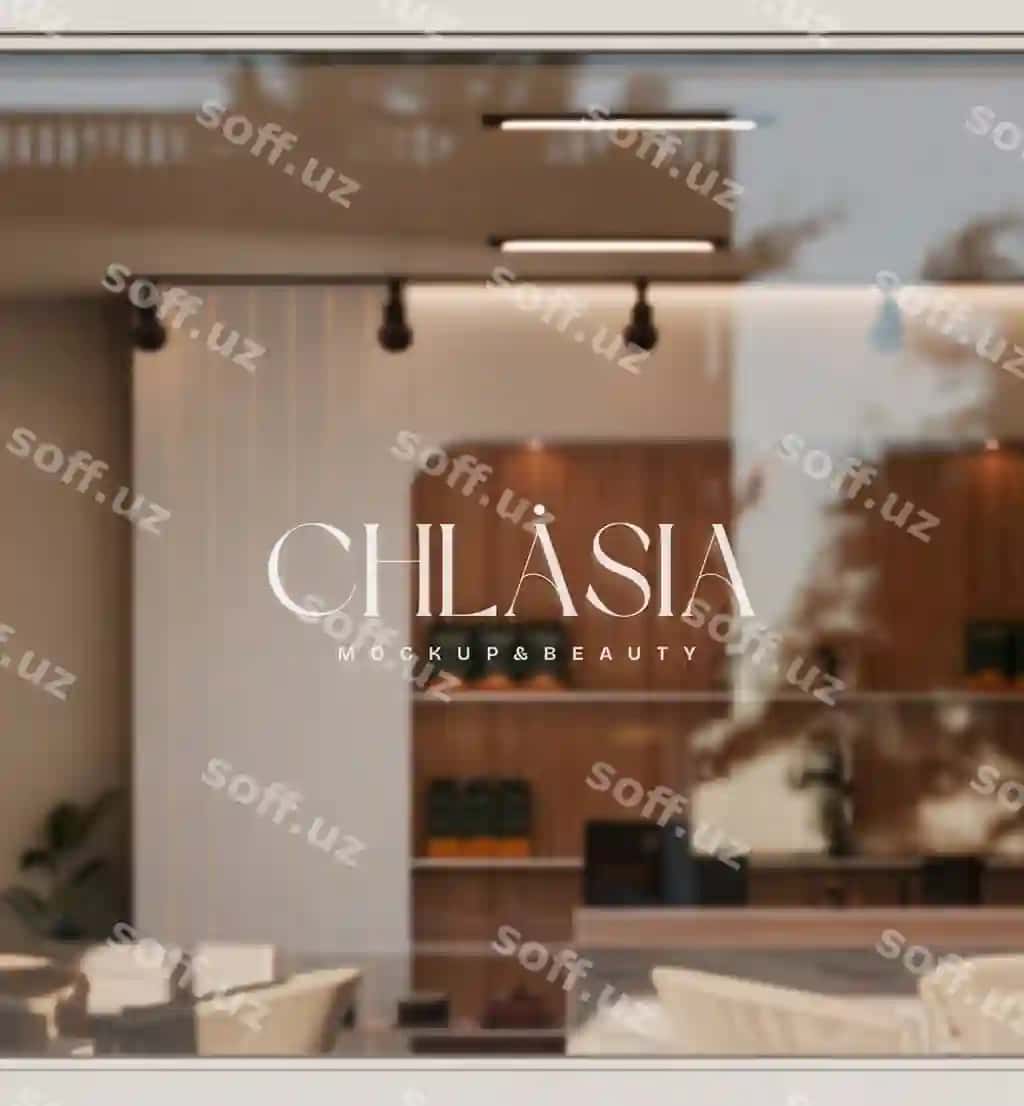 Oyna do‘kon namunasi | Window store mockup