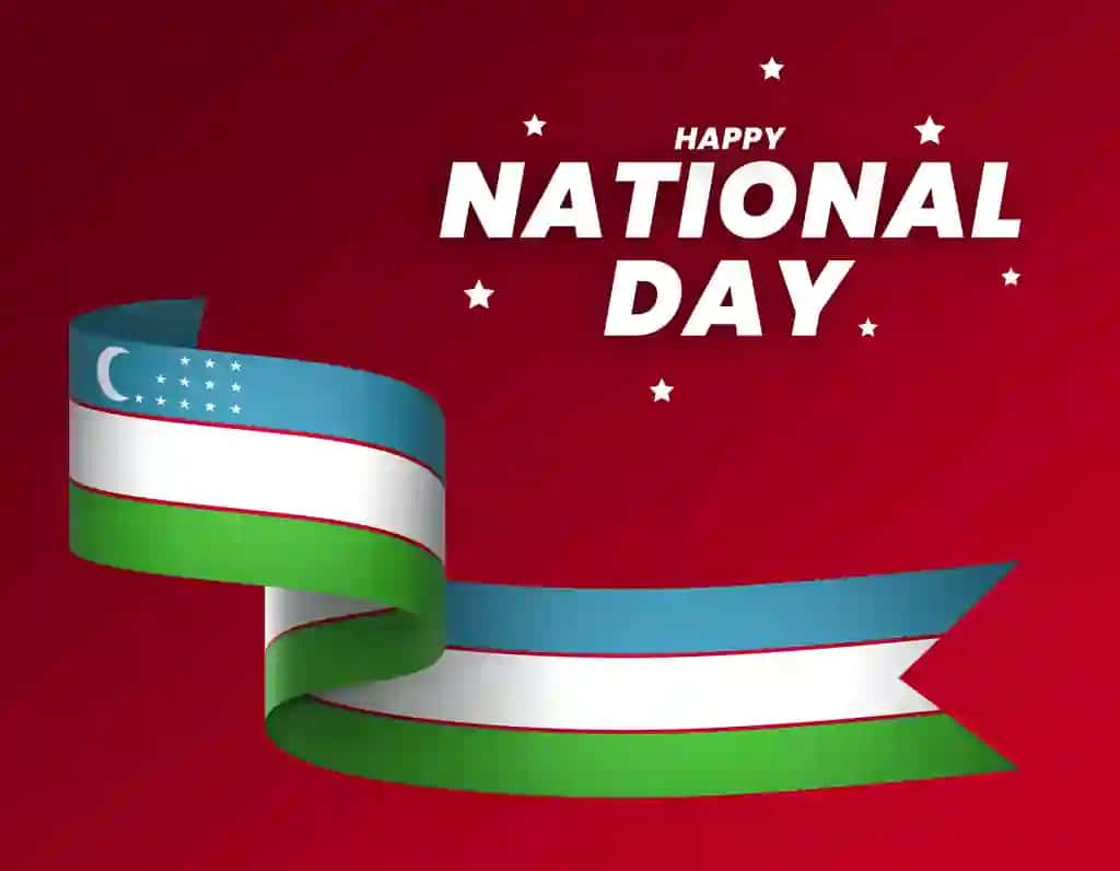 O'zbekiston bayrog'i elementi dizayni milliy mustaqillik kuni banneri | Uzbekistan flag element design national independence day banner