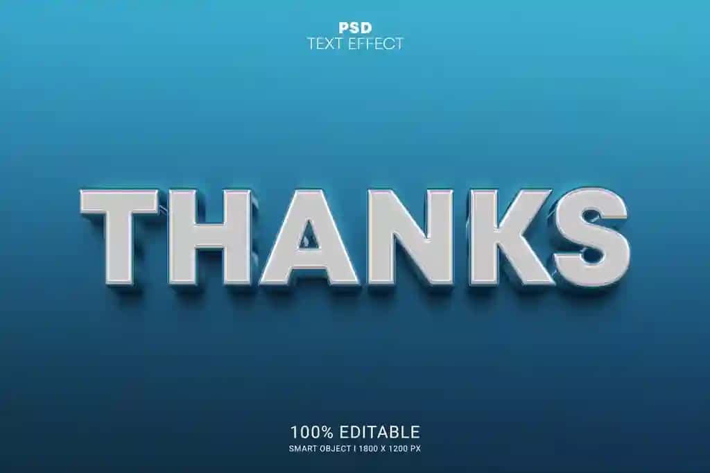 3d psd tahrirlanadigan matn effekti | 3d psd editable text effect