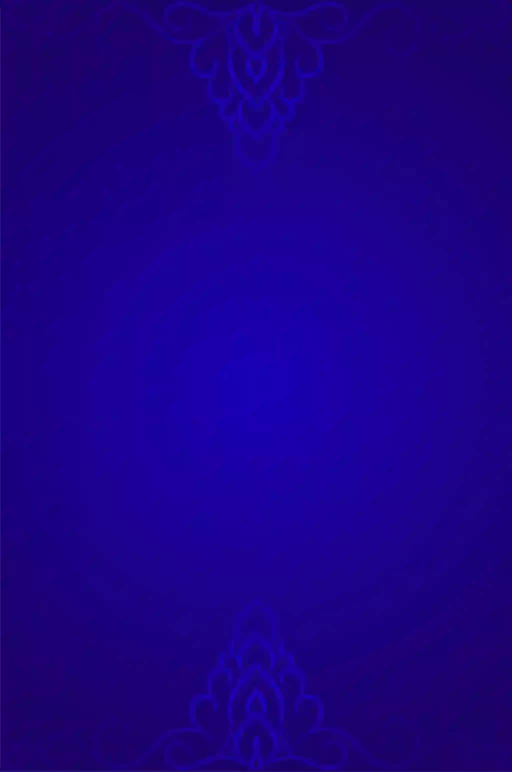 Hashamatli gulli bezak dizayni ko'k gradient fon | Luxury floral ornamental design blue gradient background