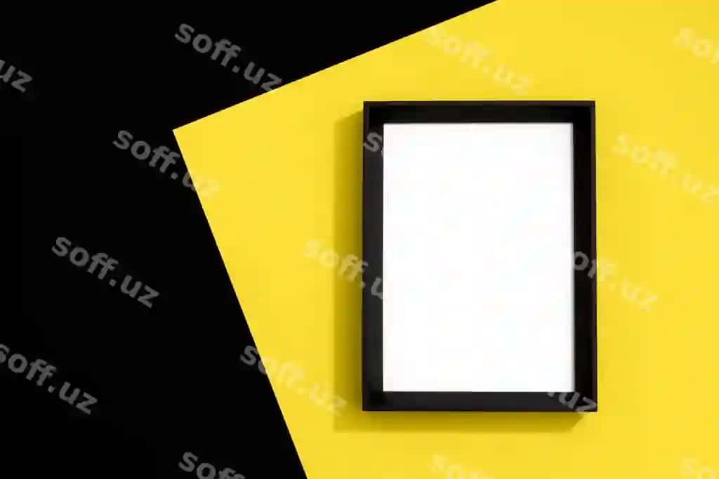 Mockup ramka devor | Mockup frame wall 2
