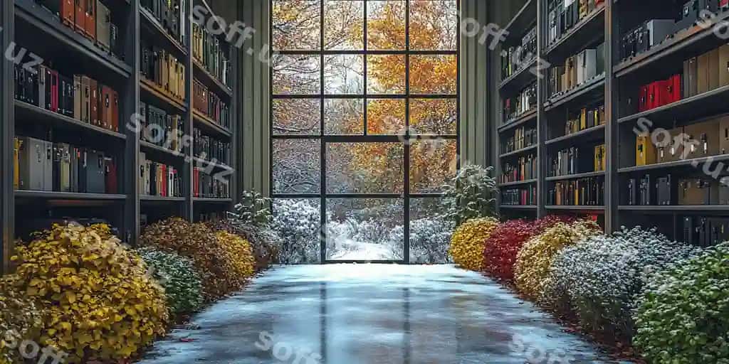 Hightech akilli qulf tashkil etilgan devor parampası | Hightech smart locks being organized wallpaper