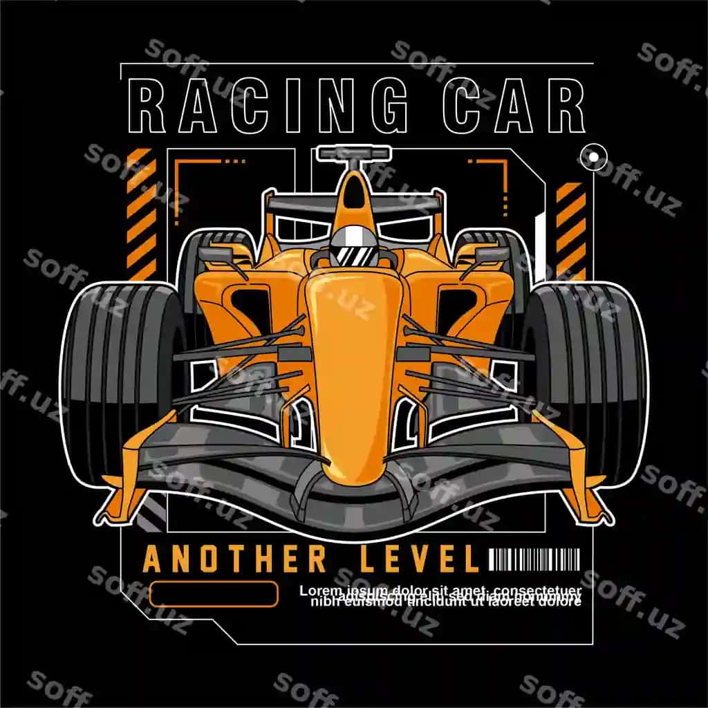 Racing avtomobil garaftlik flaga vektor dizayni sport mavzusi | Racing car race flag vector design sports theme