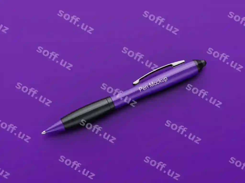 Ruchka modeli | Pen mockup 2