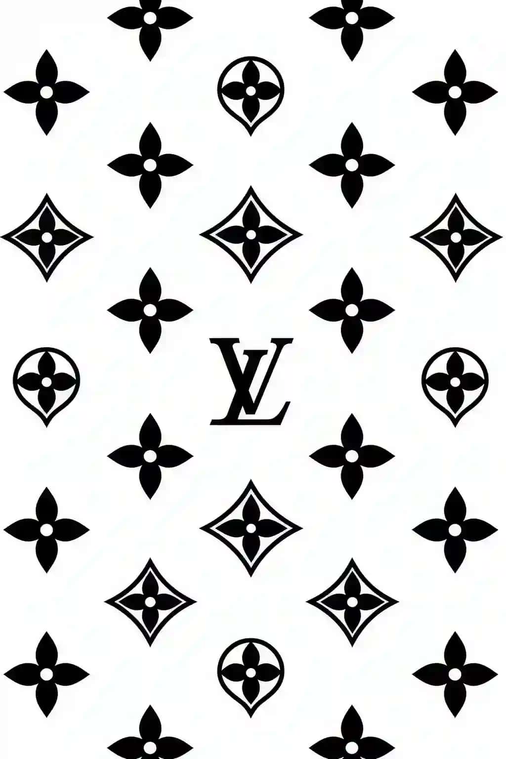 “V” yozuvi yozilgan qora oq devor | Black white wall with design that says v