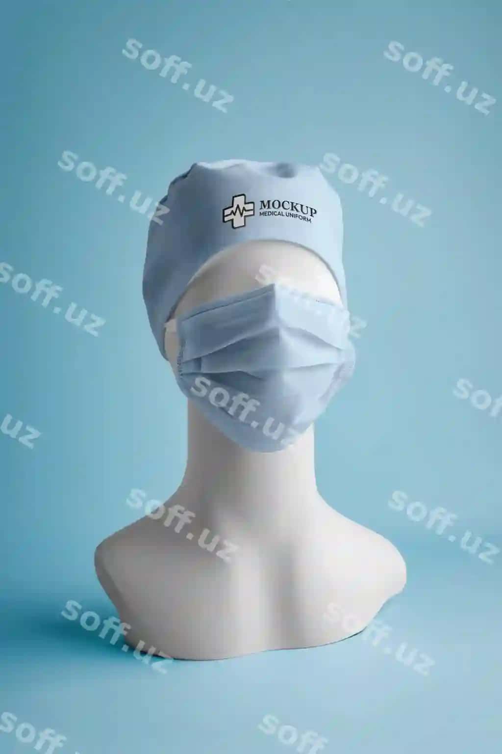 Tibbiy forma maketi dizayni | Medical uniform mockup design