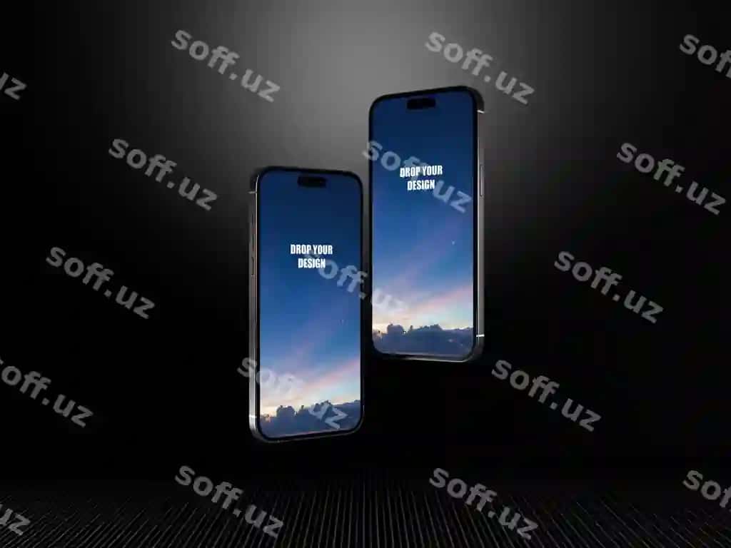 Akillı telefon namunasi | Smart phone mockup