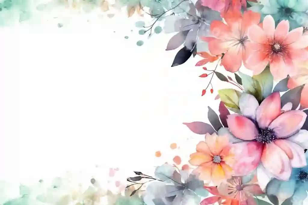 Muhim barot foni | Delicate flower background