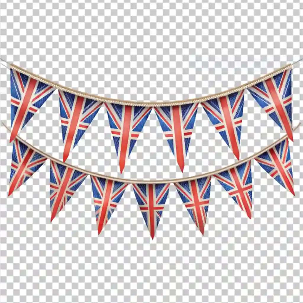 Bandeirinha bunting bayrog'i shaffof fon | Bandeirinha bunting flag transparent background