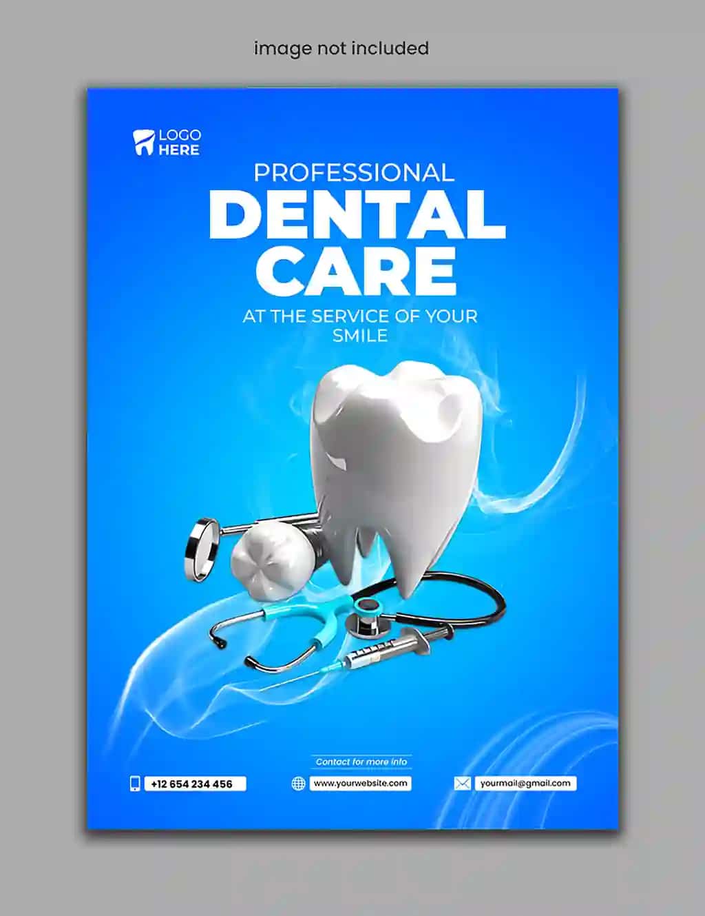 Tibbiy sog'liqni saqlash varaqasi shablonlari dizayni | Medical healthcare flyer template design