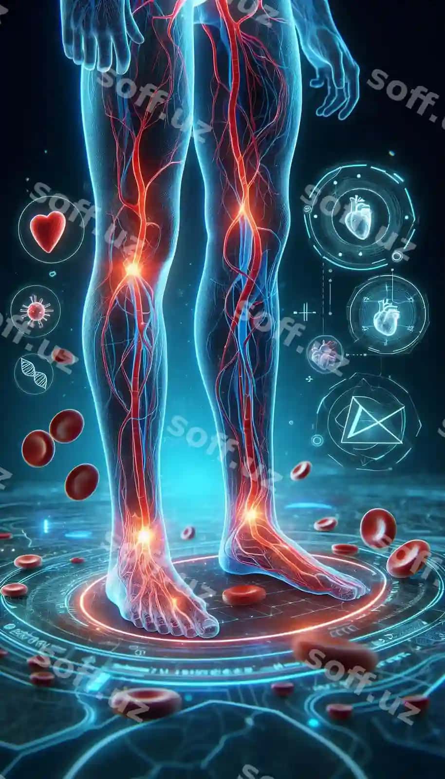 Poyezt shaxslar, oyoq, so'zlar, kuch, uni bilan | Poster with persons foot words power it