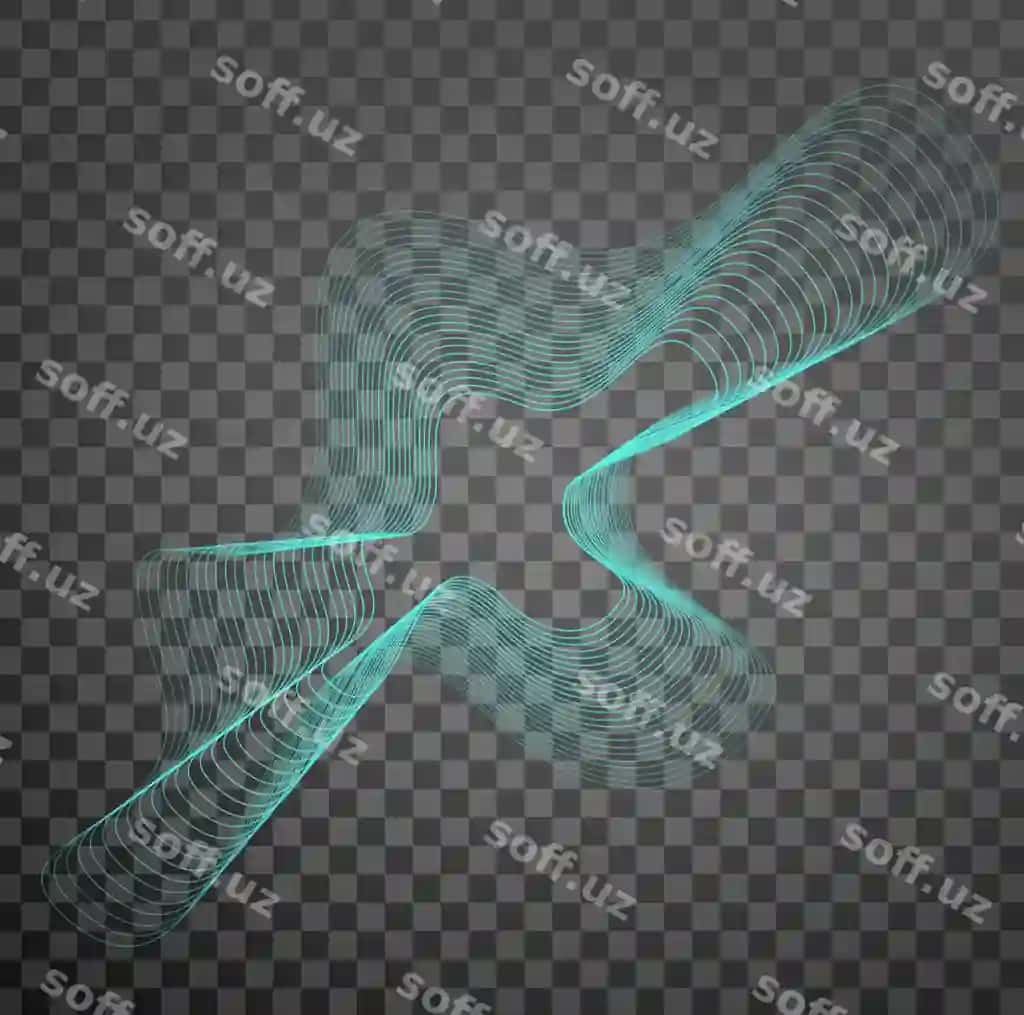 Kelajakchi anqarli gradient chiziq yorqin yorug'lik sharosi shabloni | Futuristic abstract gradient line illuminated light ball template