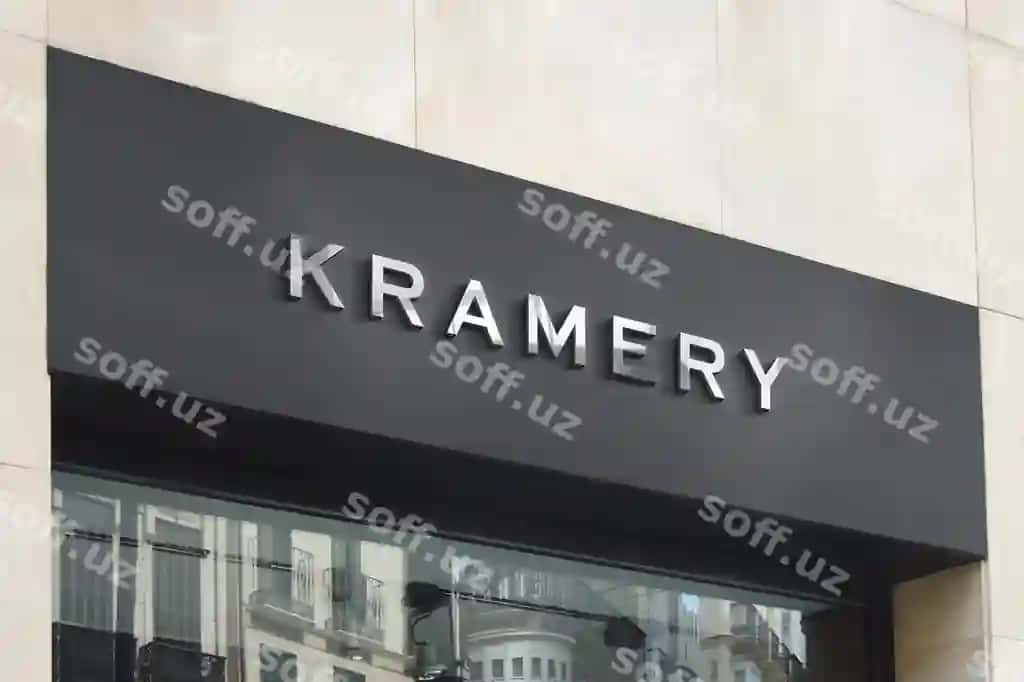 3d logotip namunasi zamonaviy fassad hrom tabela | 3d logo mockup modern facade chrome sign