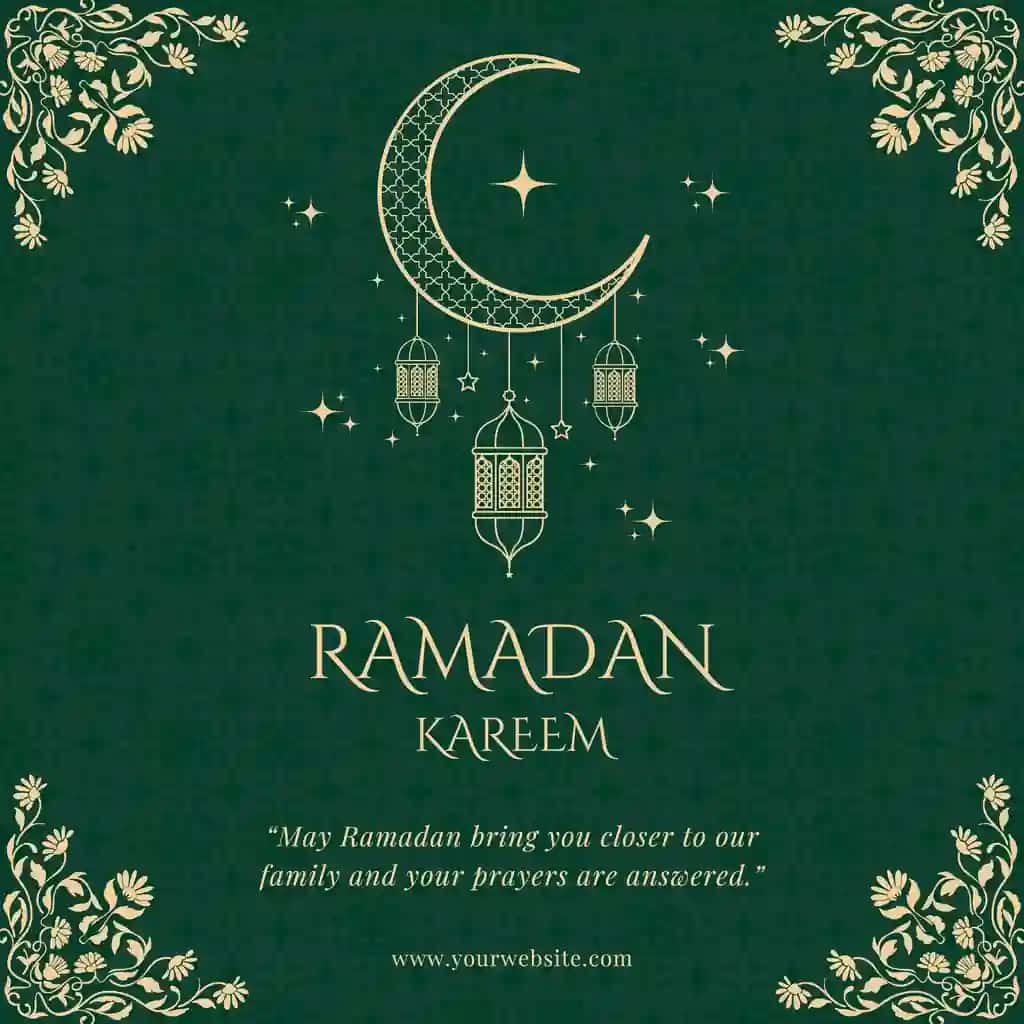 Ramazon oyi muborak bo'lsin | Ramadan kareem wishes