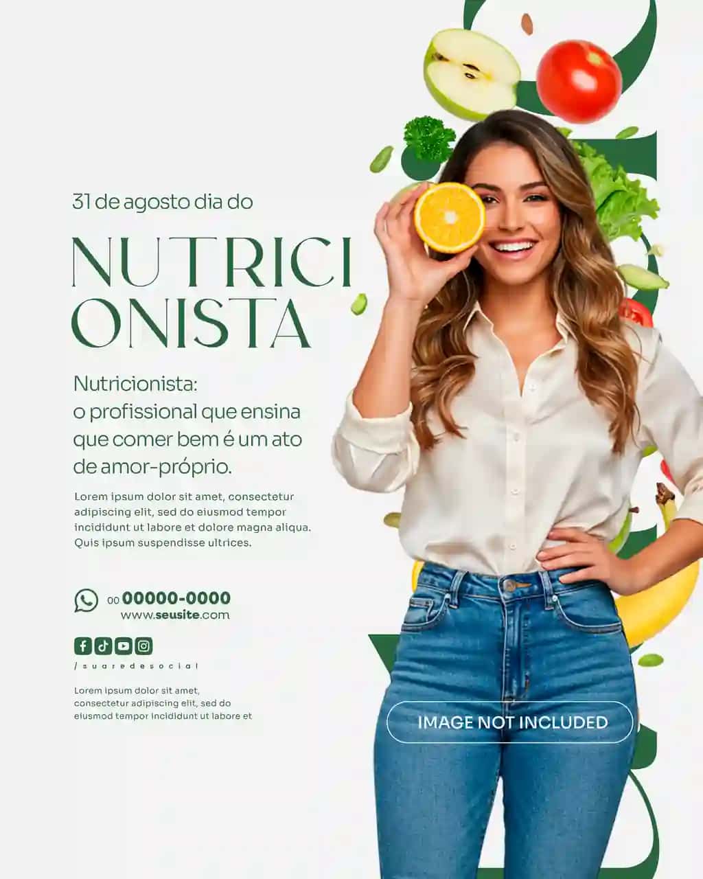 Sog'lom ovqatlanishni targ'ib qiluvchi dietologlar kunini targ'ib qilish | Nutritionist day promotion promoting healthy eating wellness