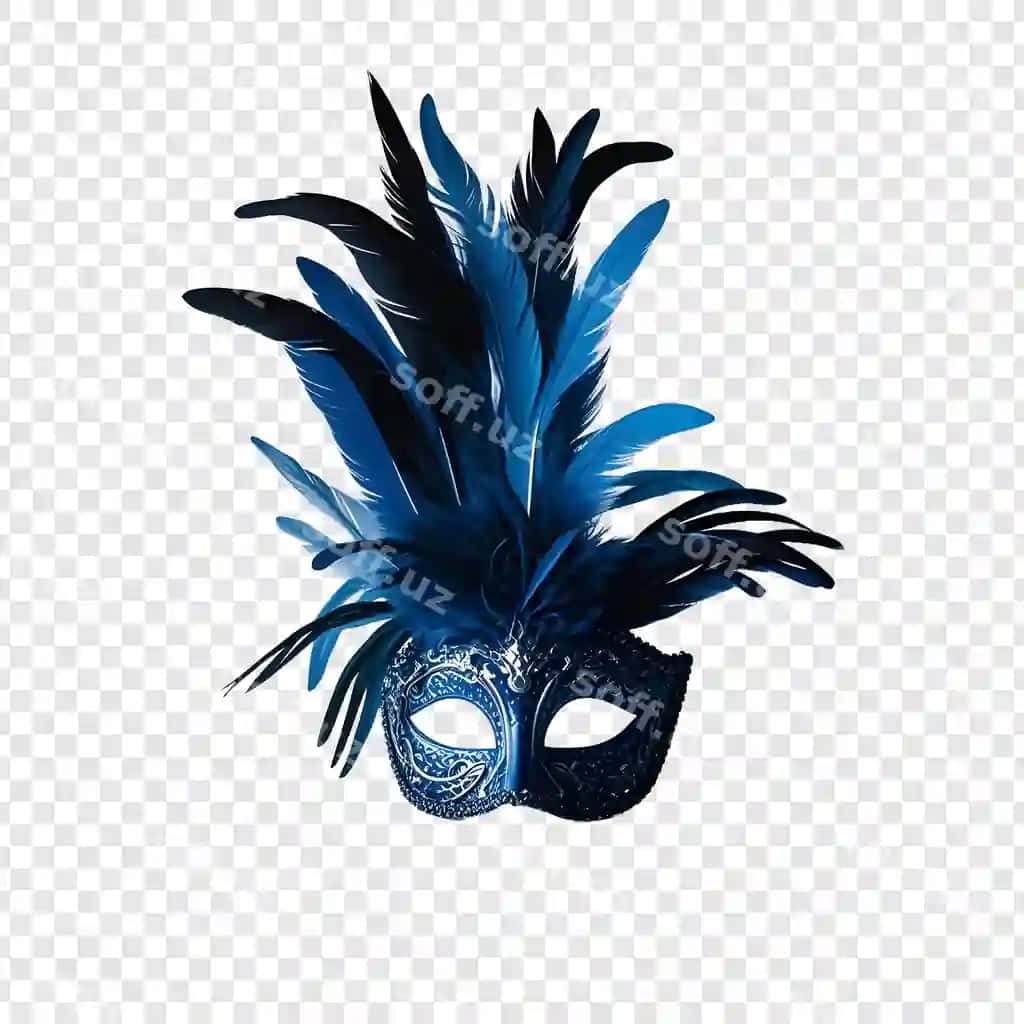 Ko'k rangli maska, "maska" so'zi yozilgan | Mask with blue mask it that says mask