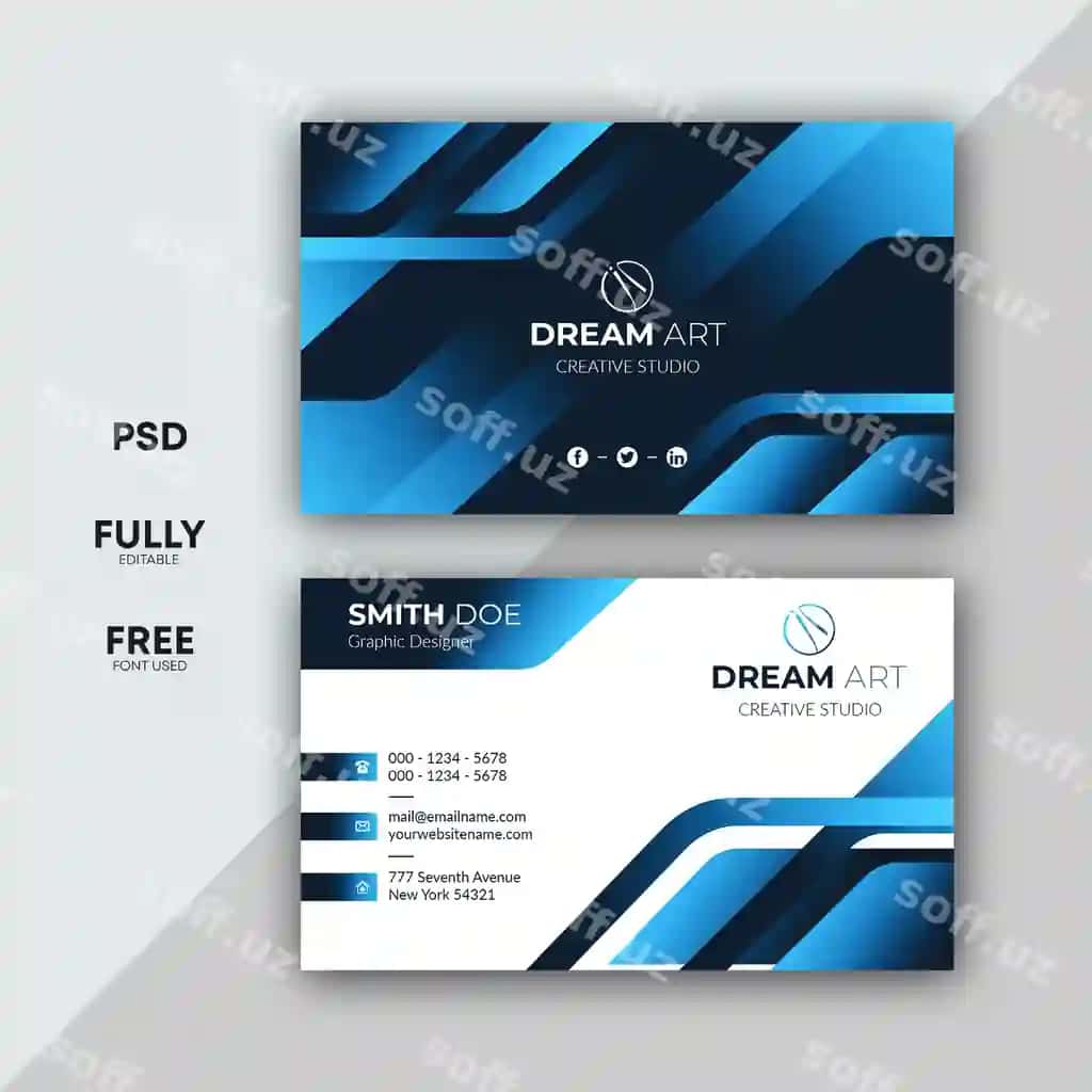 Biznes karta shablonlari | Business card templates