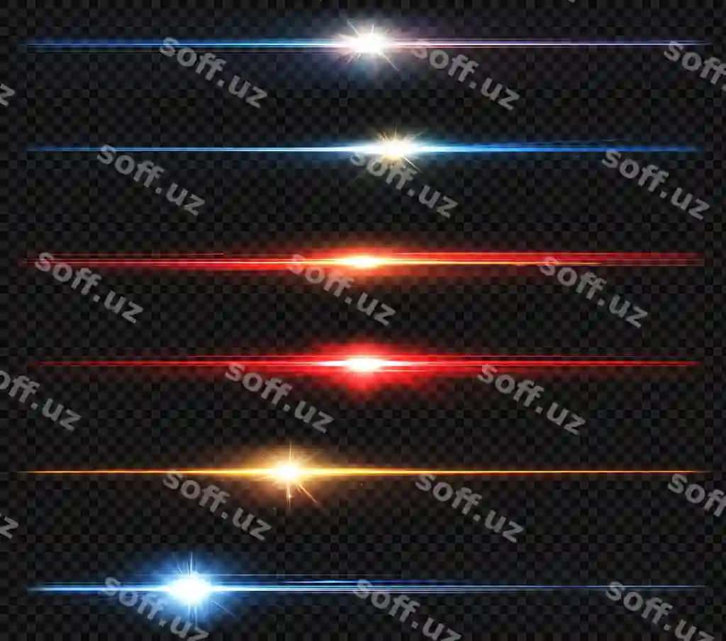 Shaffof yorug'lik raqamli linzali flare yuqori sifatli yorug'lik linzalari | Transparent lighting digital lens flare high quality light lens