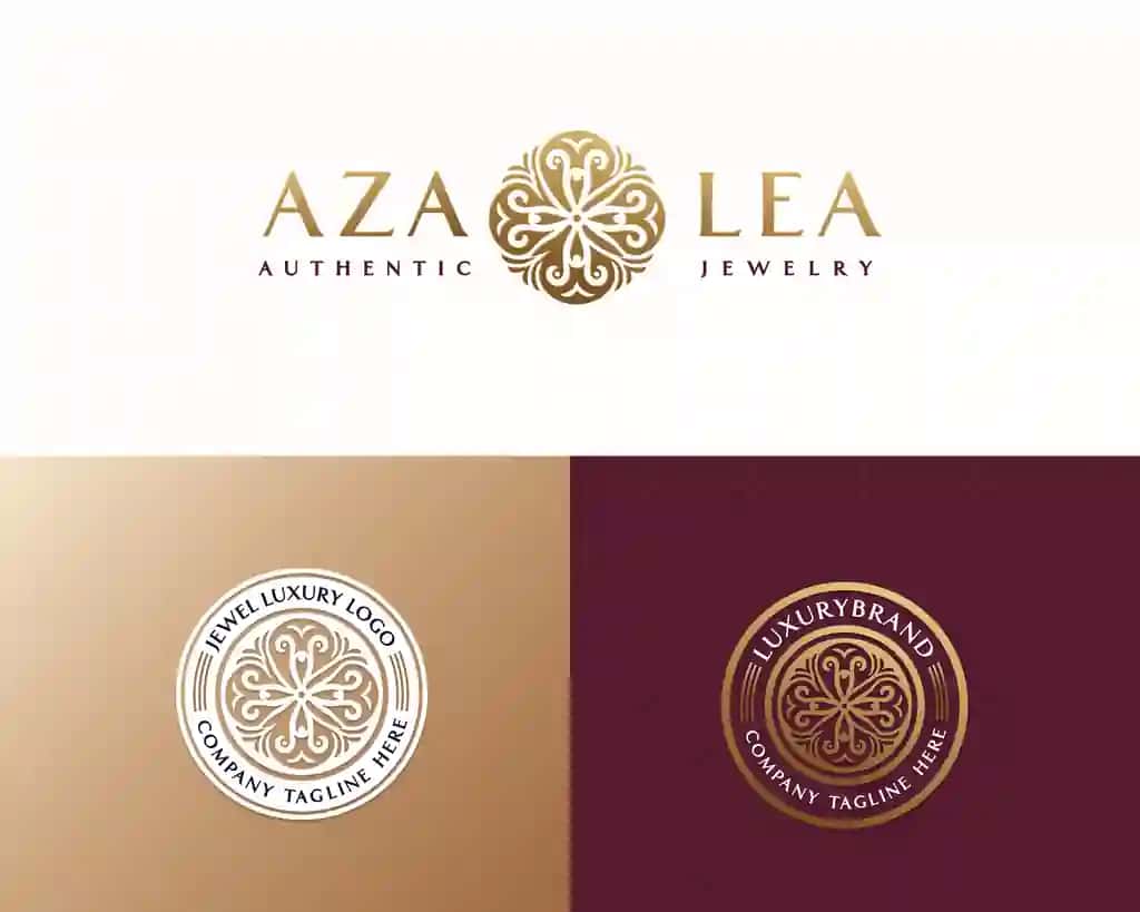 Minimalist noyob hashamatli gul logo klinikasi kurort mehmonxona shablon biznes | Minimalist unique luxury flower logo clinic spa hotel template business