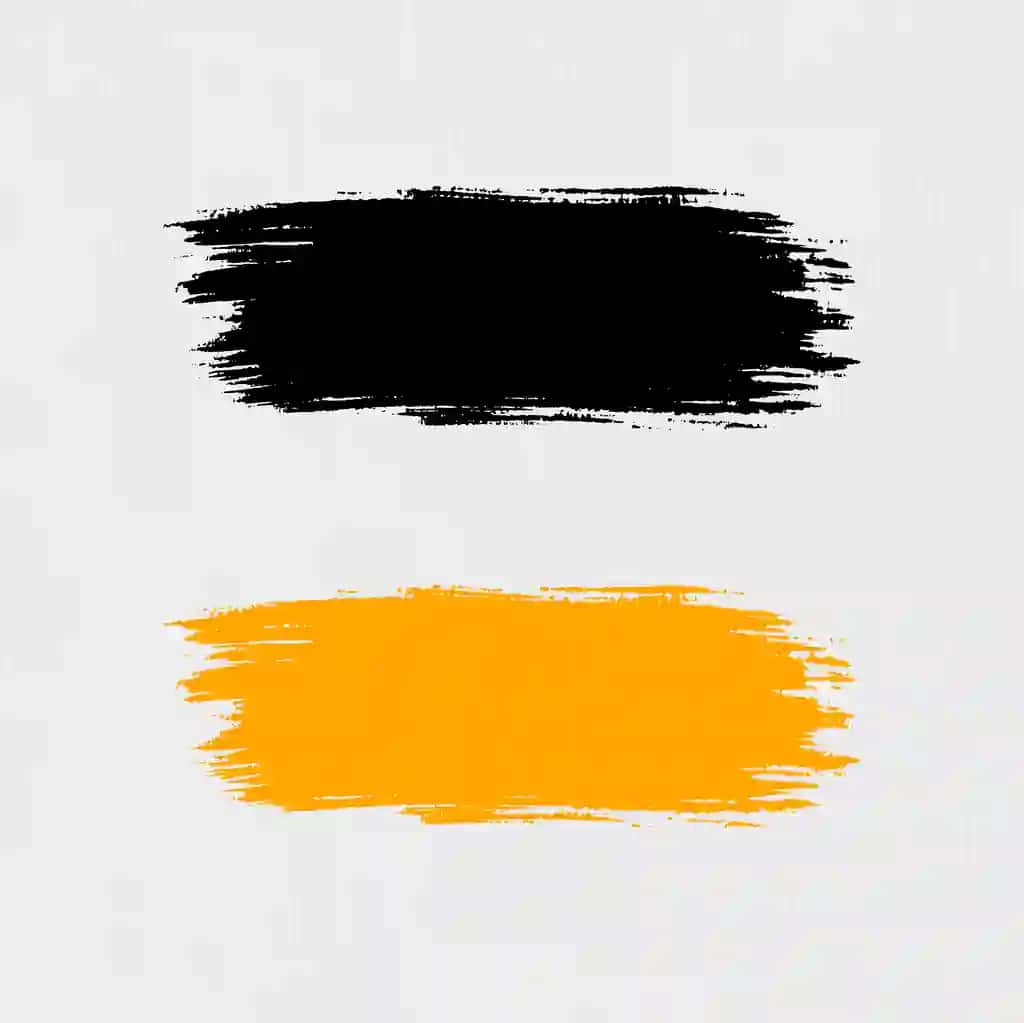 Mavhum qora cho'tka zarbalari to'plami | Abstract black brush strokes collection