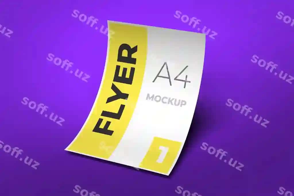 Flyer maketi | Flyer mockup