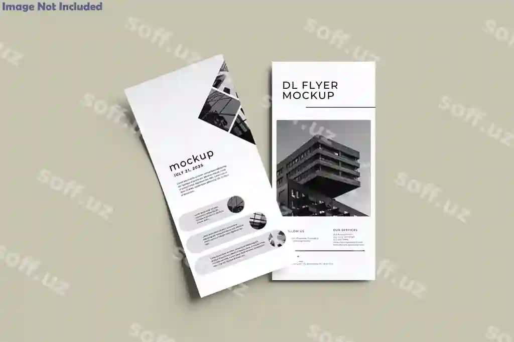 Dl flyer mockup | Dl flyer mockup 2