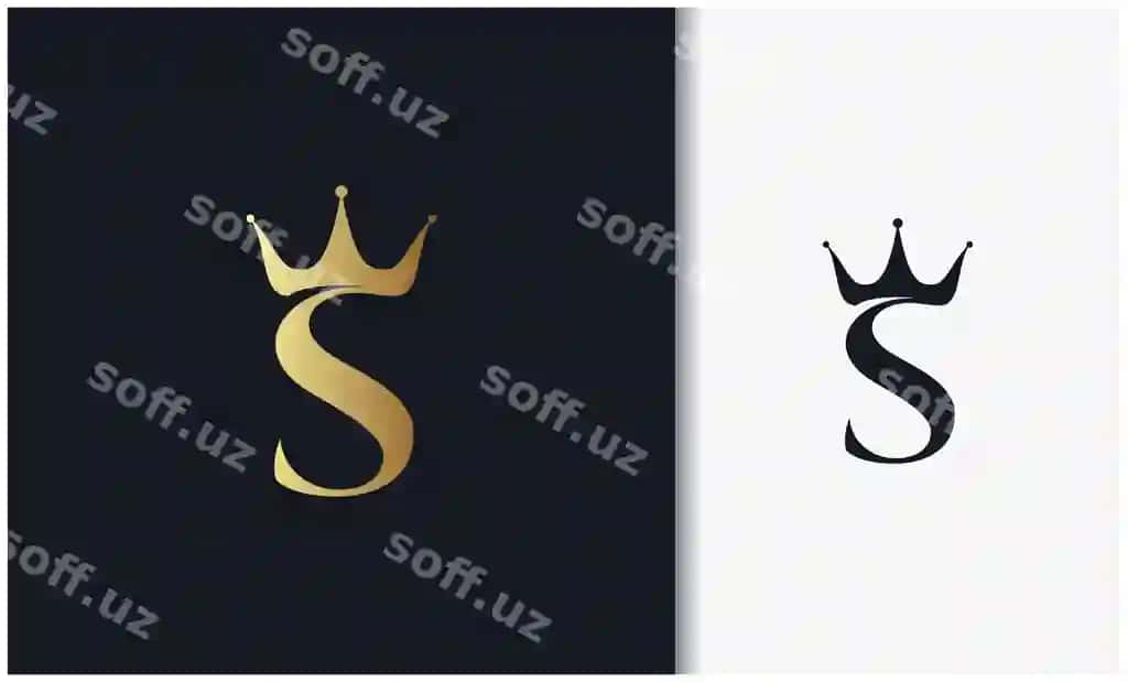 Letter s toj logotipi | Letter s crown logo