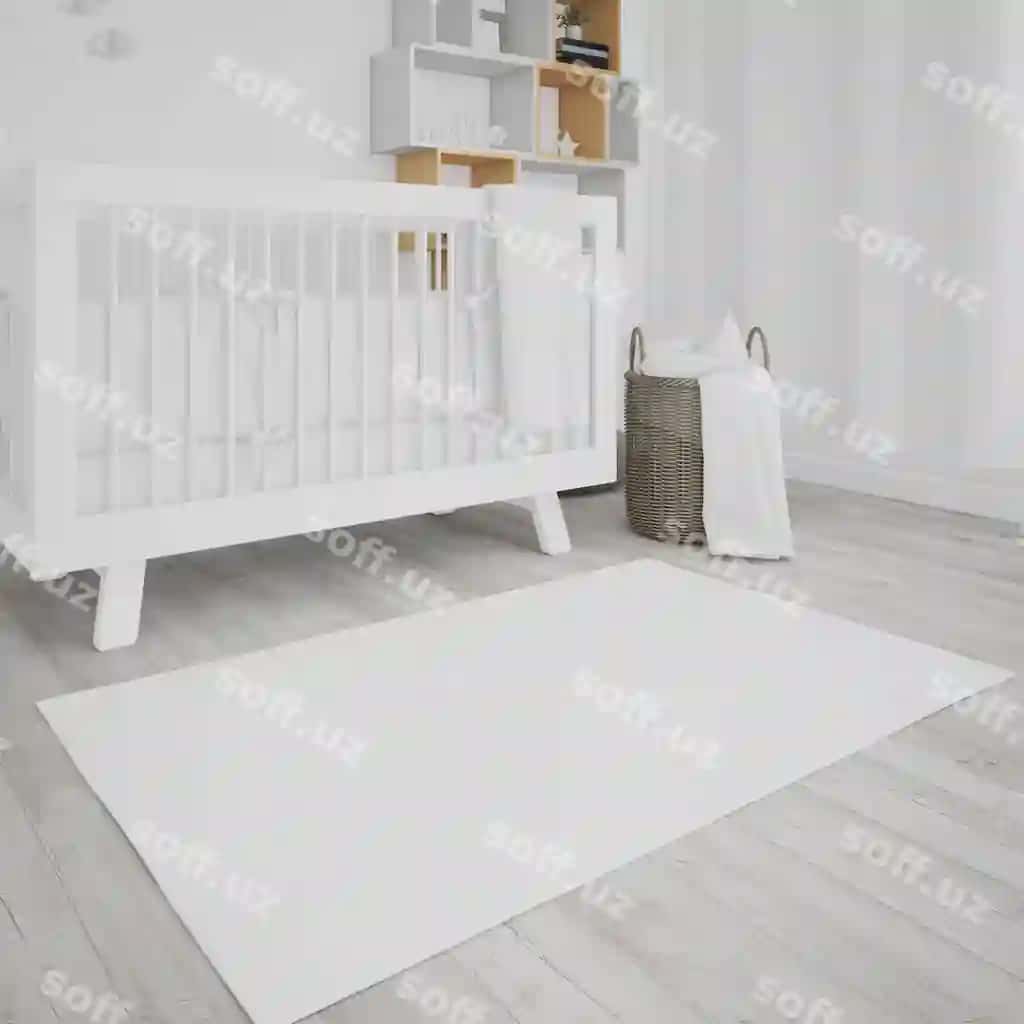Bolaning xonasi oq matraxana bilan | Baby s room with white crib