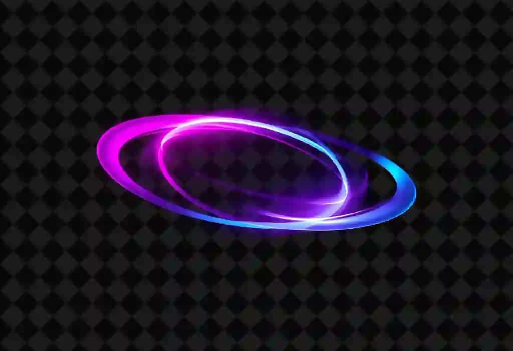 Jonli qirmizi y2k ni ritmik aralashtirib, pulsatsiyalanuvchi porlash pulslari | Pulsating glow pulses rhythmically blending vibrant magenta y2k