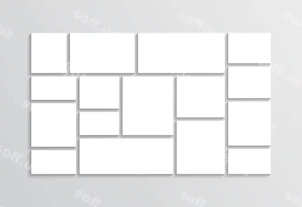 Moodboard joylashuvi fotosuratlar to'plami setka mooddoska shablon albom branddoska | Moodboard layout photo collage grid mood board template album brandboard