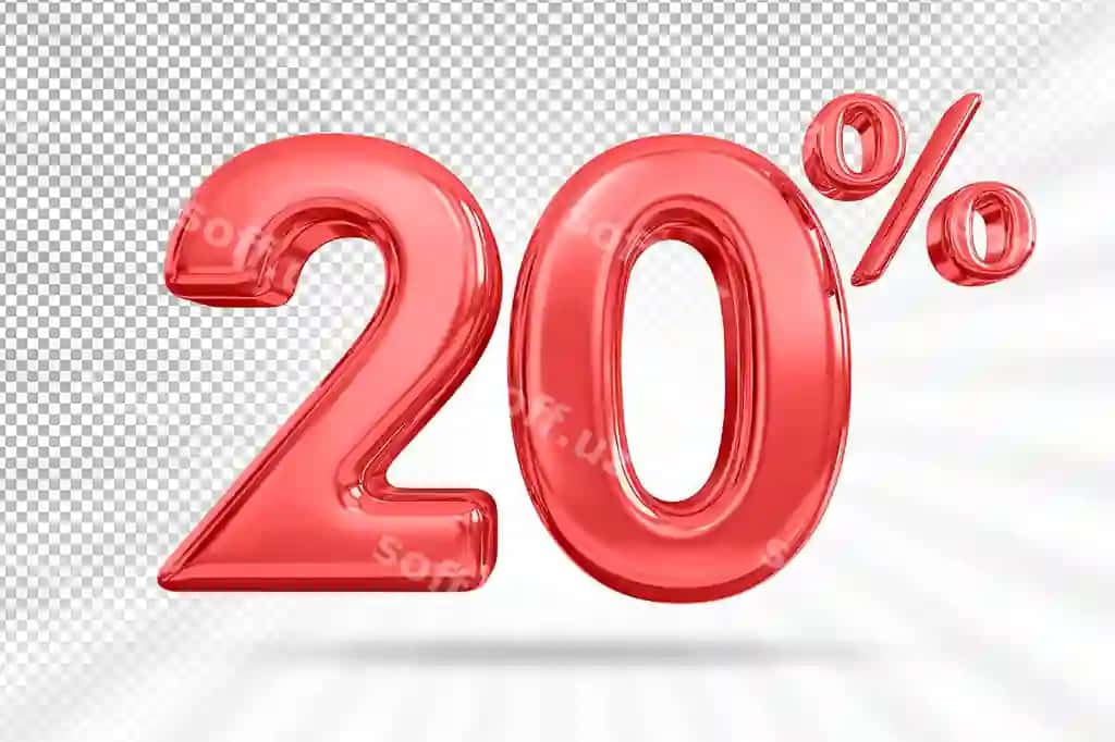 20 foiz qizil taklif 3 dollar | 20 percent red offer 3d