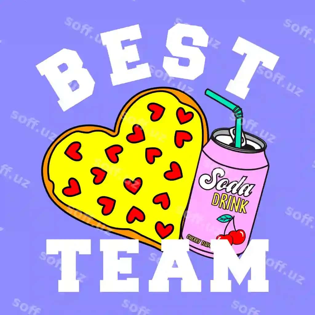 Pitsa soda ichimlik eng yaxshi jamoa | Pizza soda drink best team