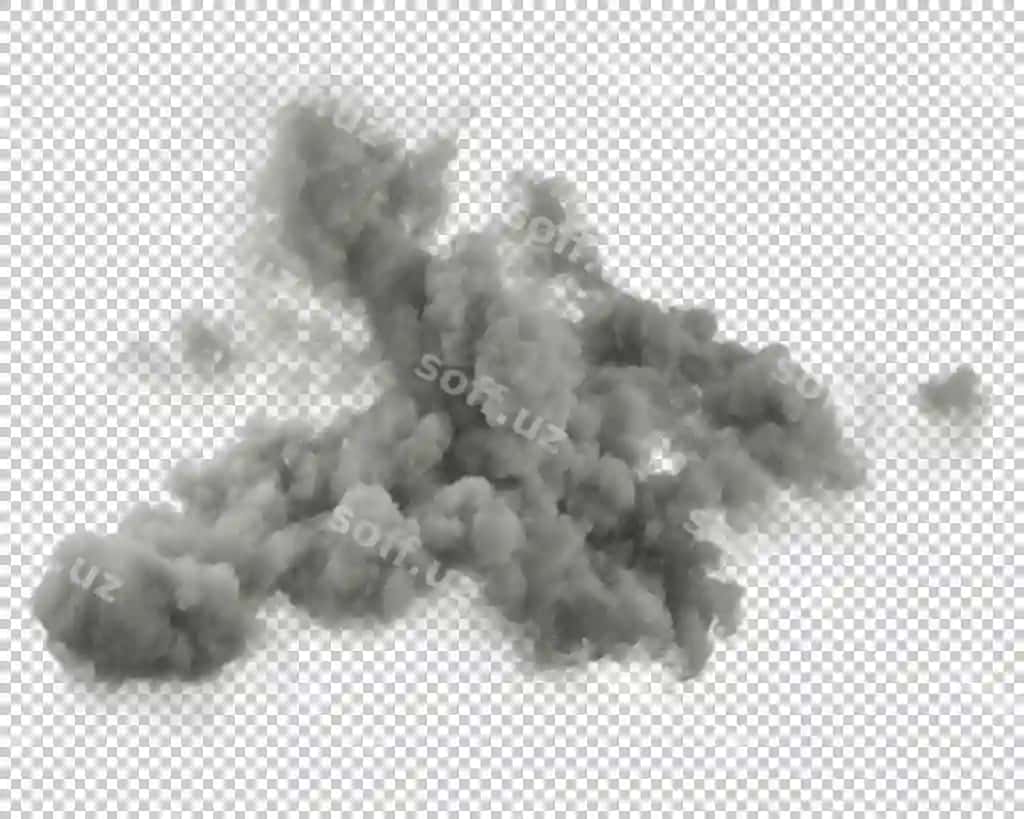 Qorong'u yomg'ir chiyrig'li holda shaffof fonglar 3d render | Overcast rain darkness cloud transparent backgrounds 3d render