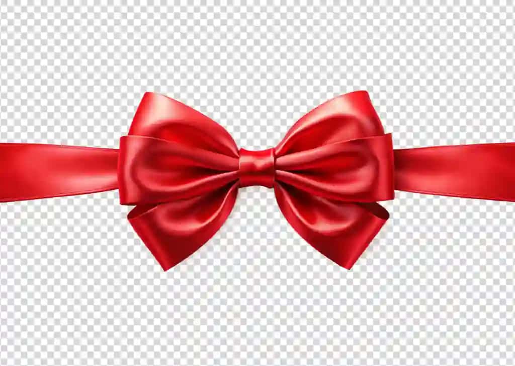 Izolyatsiya qilingan fonda kamon lentalari | Bows ribbons isolated background