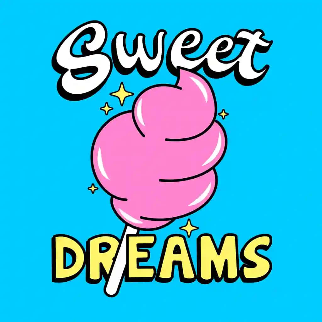 Shirin orzu paxta konfeti | Sweet dream cotton candy