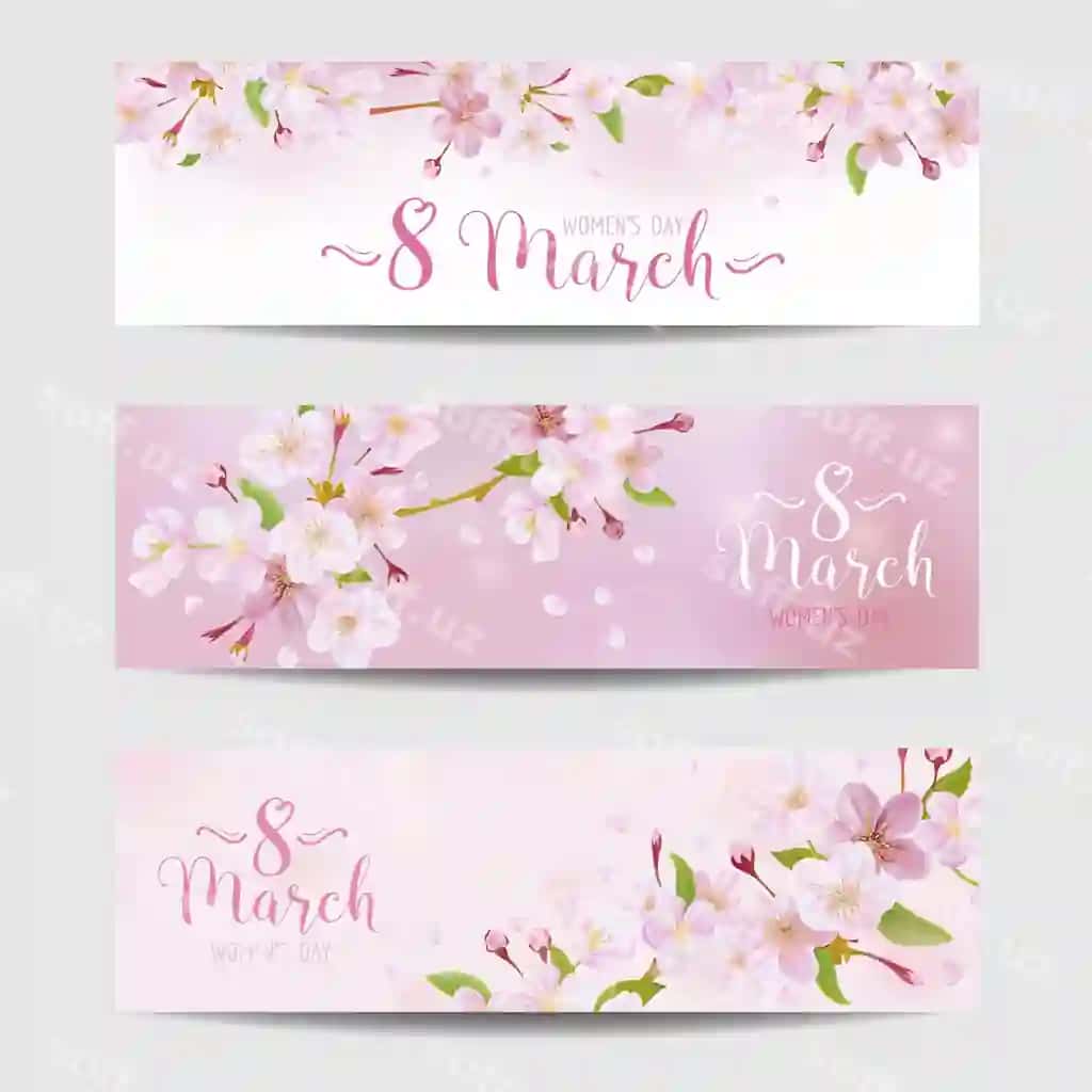 8-mart ayollar kuni tabrik kartochkasi shabloni | 8 march women s day greeting card template