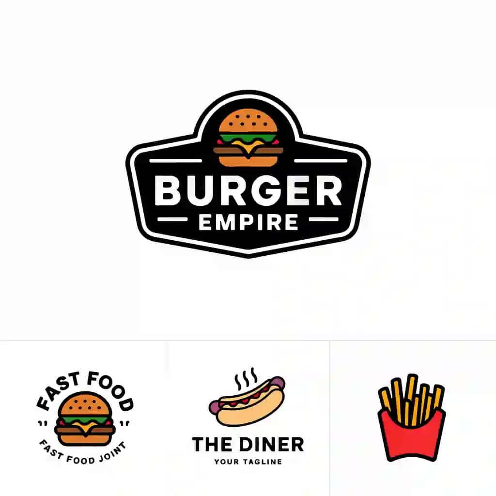 Burger king logotipi burger old so'zlari bilan | Logo burger king burgers with words burger front