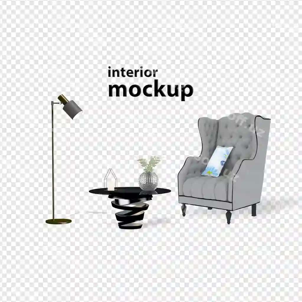 Ichki namuna 3D render | Interior mockup 3d rendering