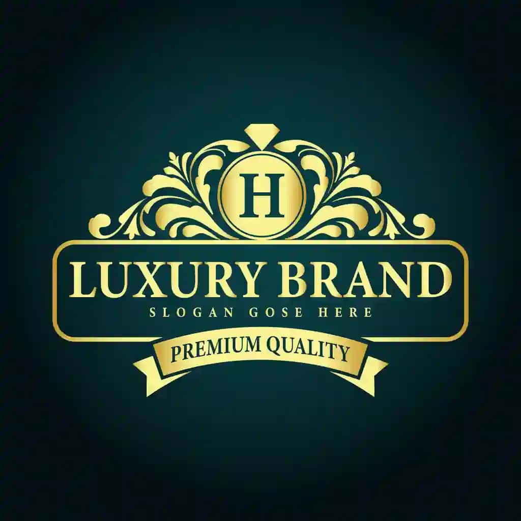 Hashamatli h brendi dizayni hashamatli h logotipi dizayn kontseptsiyasi sizning qirollik brendingiz | Luxury h brand design luxury h logo design concept your royal brand