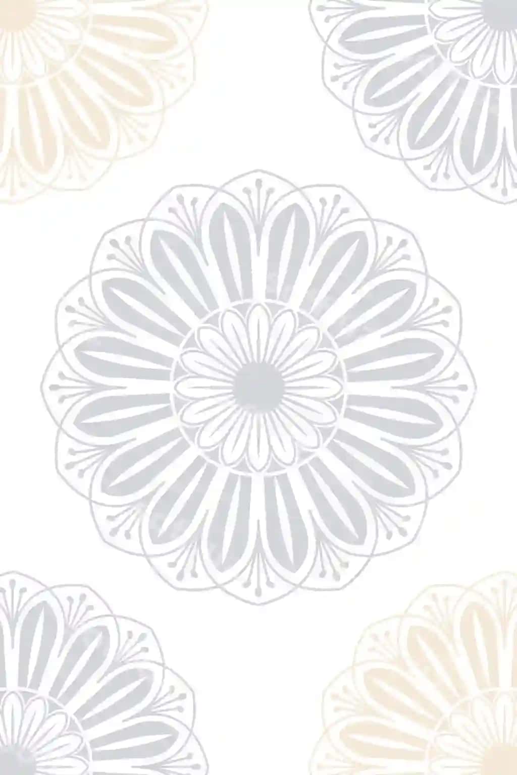 PNG islomiy gulli fon shaffof fon | Png islamic floral background transparent background