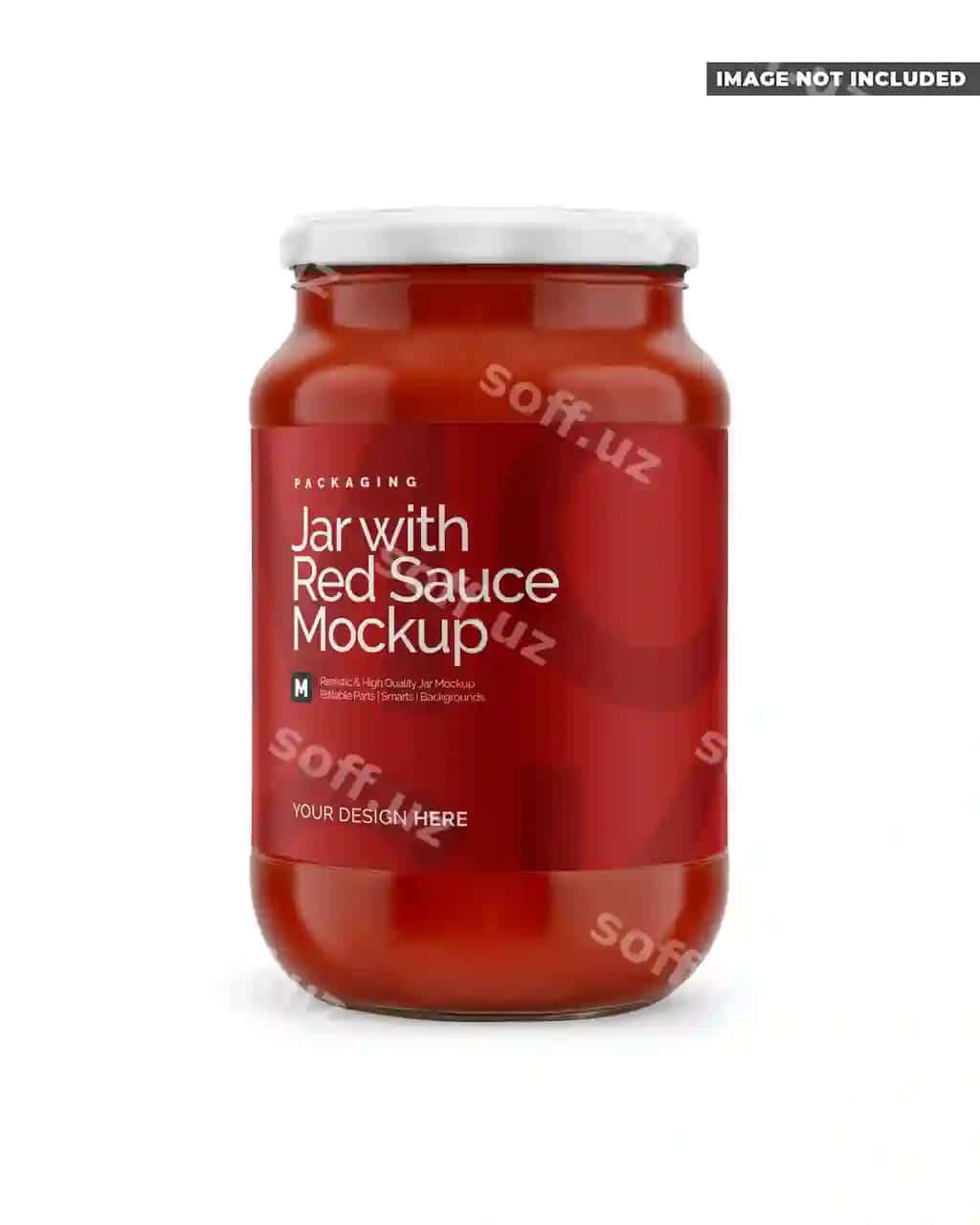 Jar qizil pomidor sousi bilan qizil pomidor sousi | Jar red tomato sauce with red tomato sauce