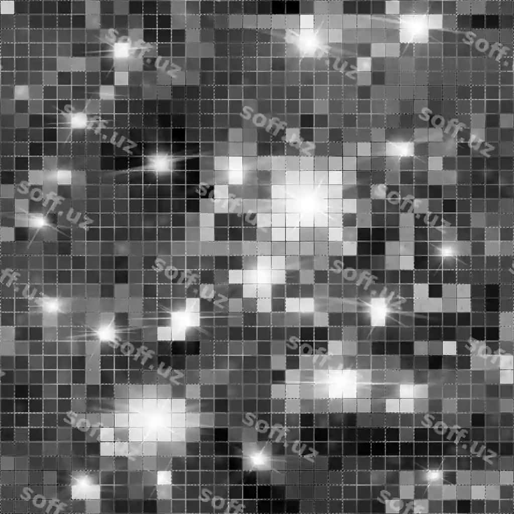 Disko ayna glam parqlovchi glitr raqamli varaq kulrang fon | Disco mirror glam shiny glitter digital paper gray background
