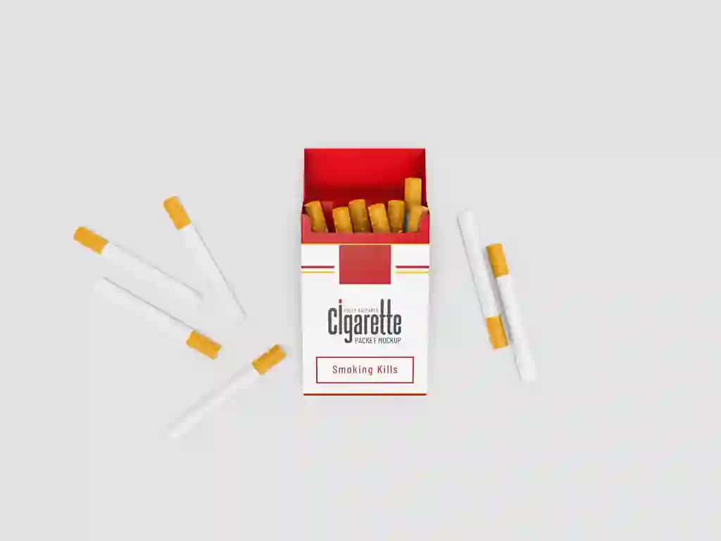 Sigaret paketi maketi | Cigarette packet mockup