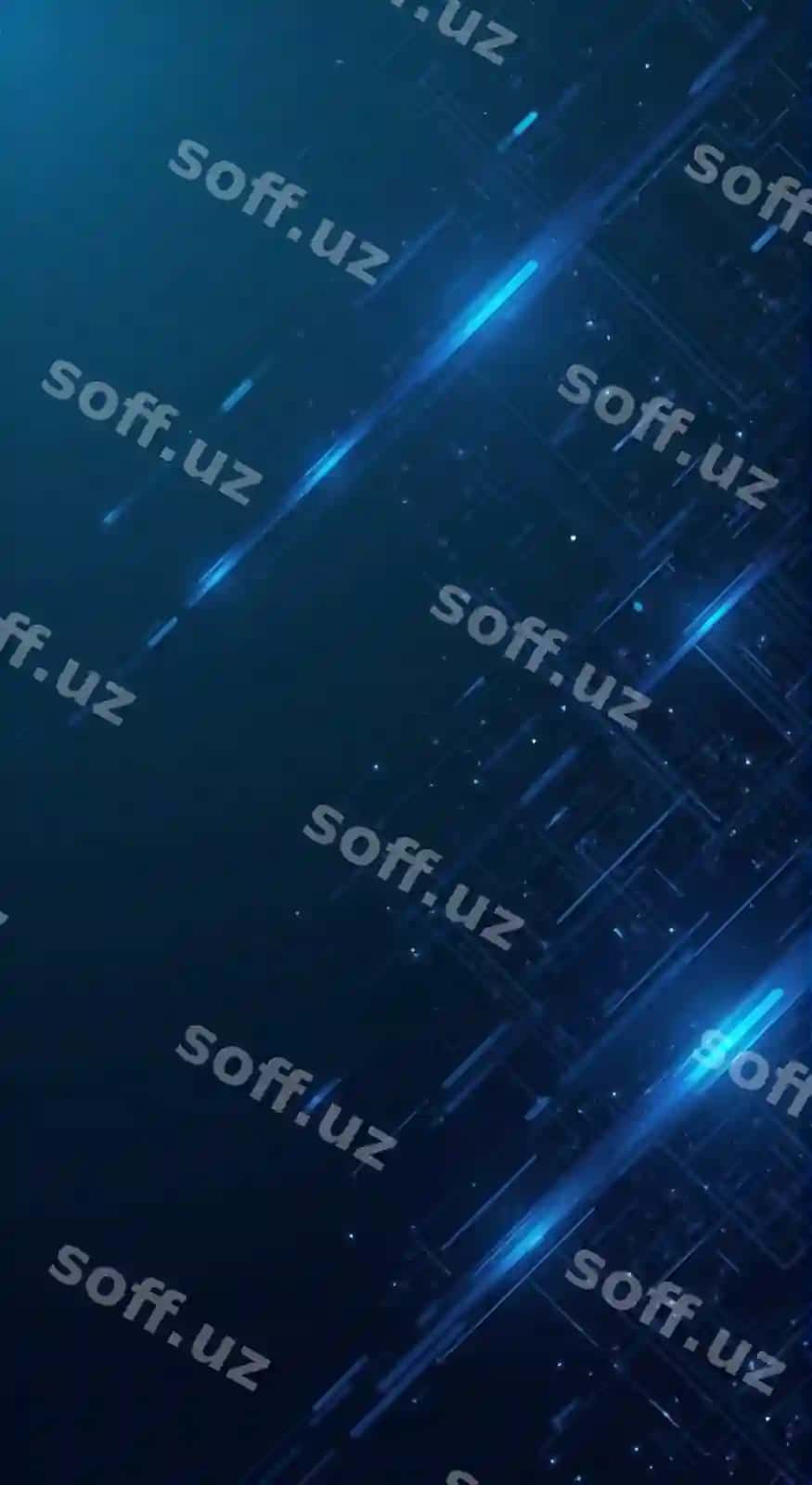 Ko'k orqa fonda "xon it" so'zi yozilgan chiziq | Blue background with line that saysxon it