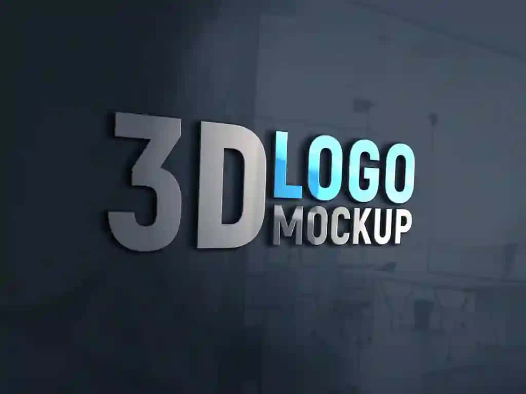 3D matn maketi | 3d text mockup